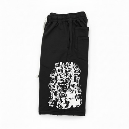 Black Baggy Shorts